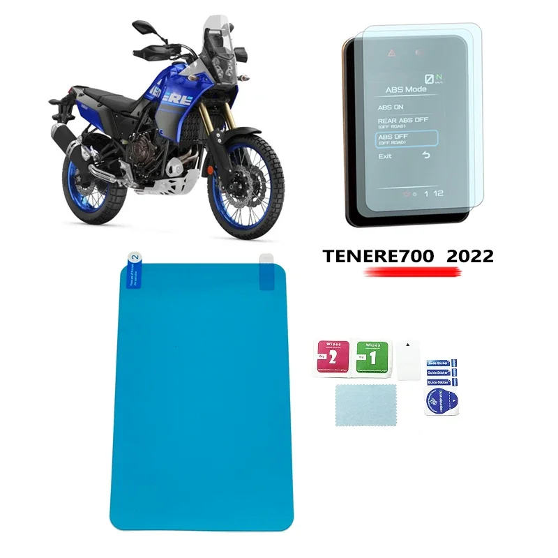 For Yamaha Tenere700 Motorcycle Scratch Cluster Screen Dashboard Protection Instrument Film Tenere 700 T700 T7 XTZ700 2022 2023