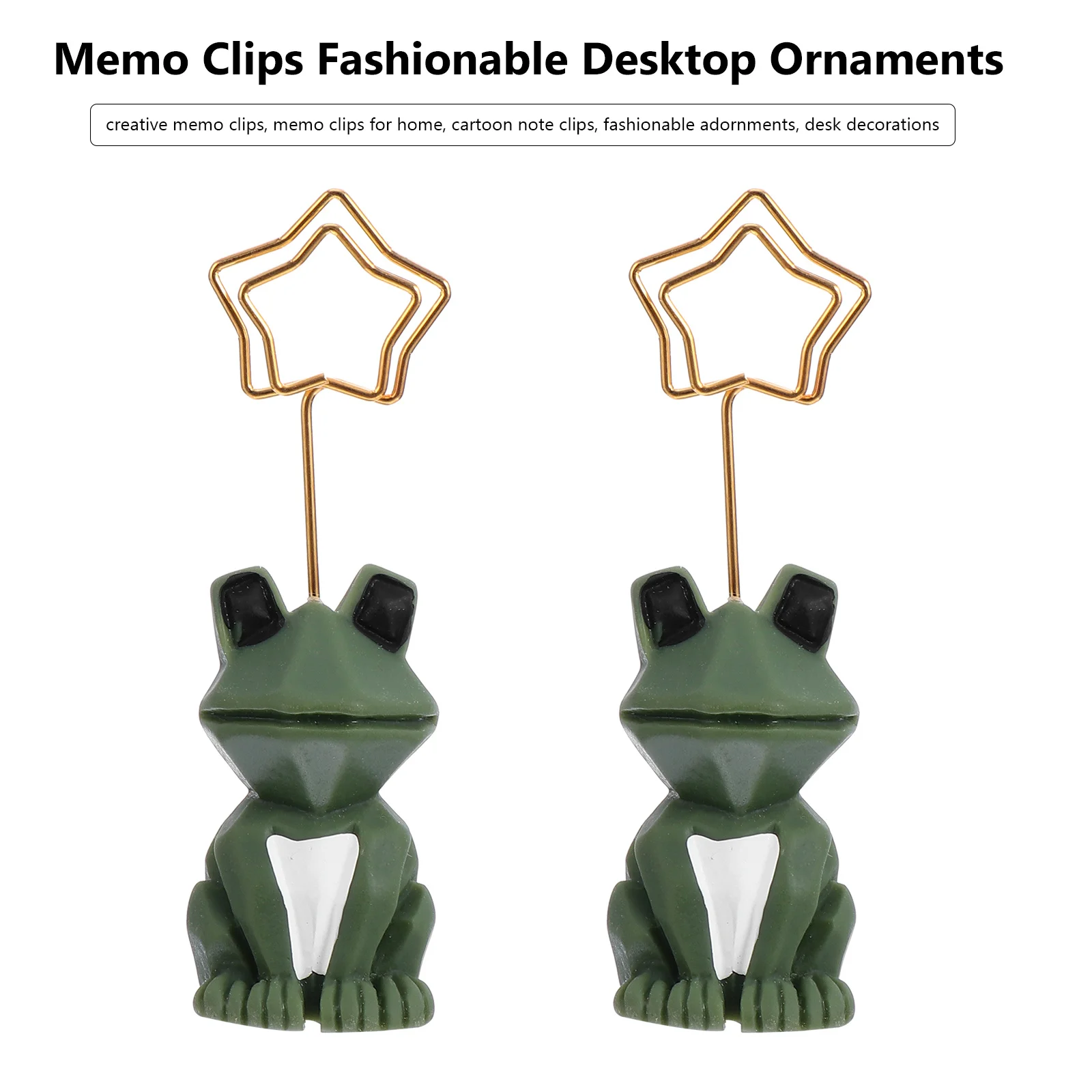 

Message Clip Card Holder Cute Desktop Decoration Memo Holders Stand Cartoon Office
