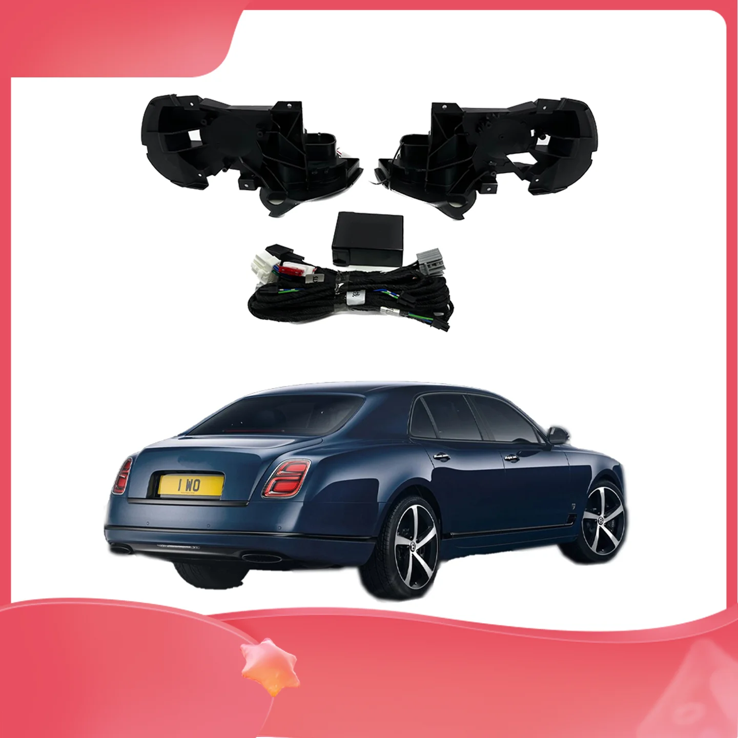 

For Mercedes Benz C Coupe MB C205 2015+ Auto Intelligent Automatic Car Electric Rearview Side Mirror Folding System Kit Modules