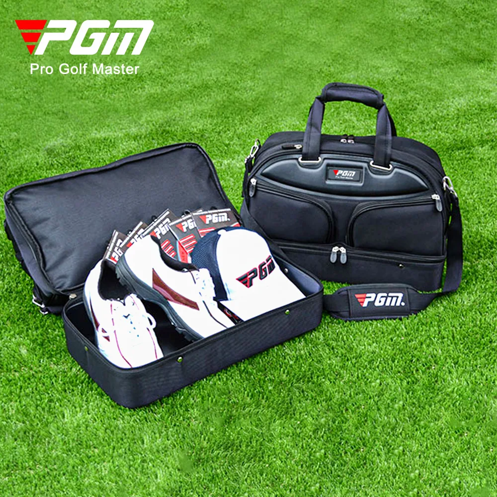 PGM Golf Travel Bag Men Double Layer Waterproof Large Capacity Carry Case