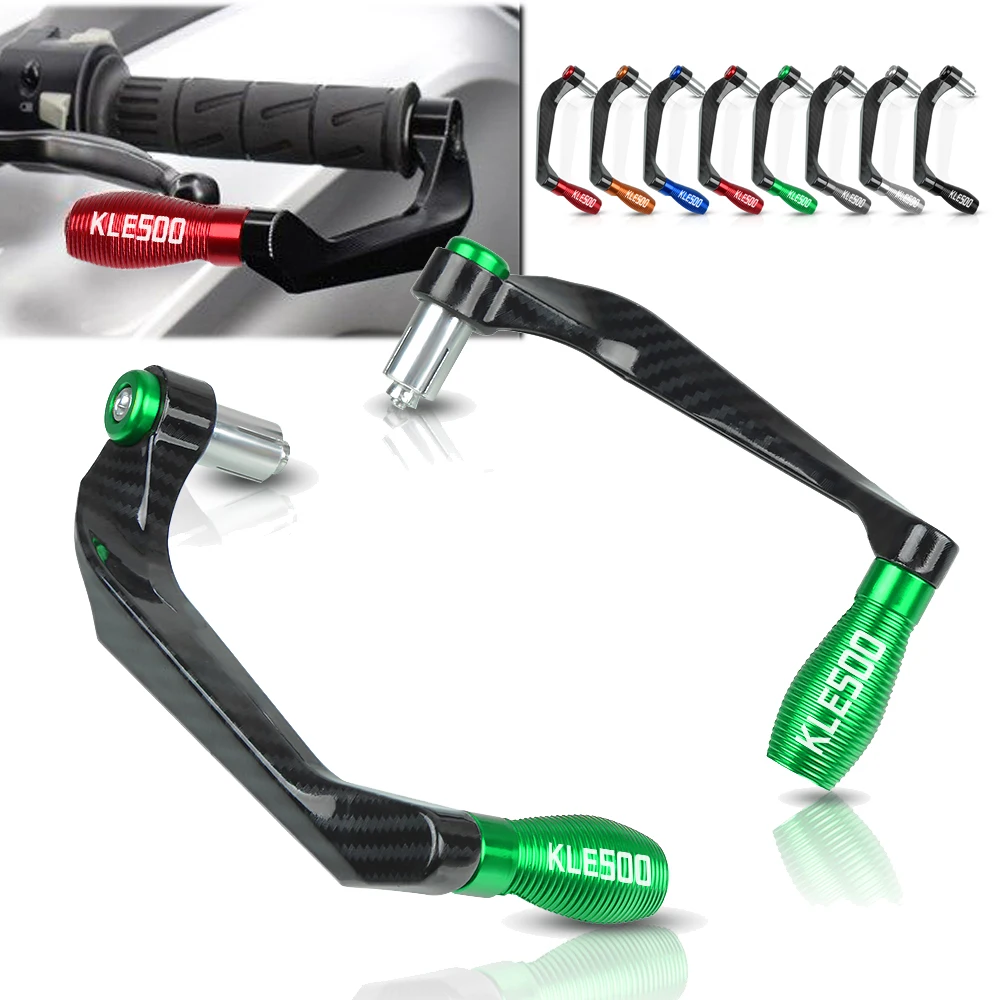 

For kawasaki KLE 500 KLE500 1991-2007 1992 1993 Motorcycle CNC Handlebar Grips Guard Brake Clutch Levers Handle Guard Protector