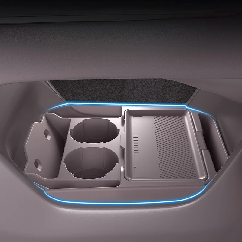 For 2024 2025 New ZEEKR 7X Special Car Central Control Armrest Lower Storage Box Mat Interior Modification Accessories Voiture