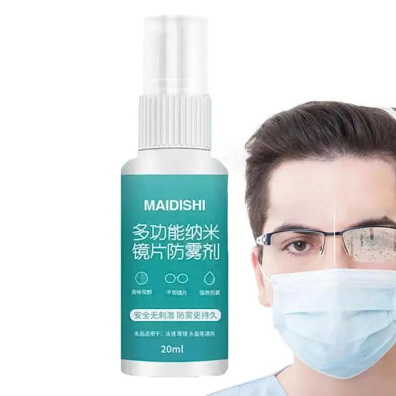 

Anti Fog Spray For Glasses Anti-mist Lens Cleaner Defogger For Eye Glasses Mirrors Swim Goggles Perfect For All Lenses