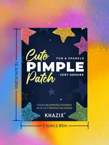 1400 pieces of multi-color star acne patches, facial acne patches, concealer acne patches, and pimples patches, ultra-thin