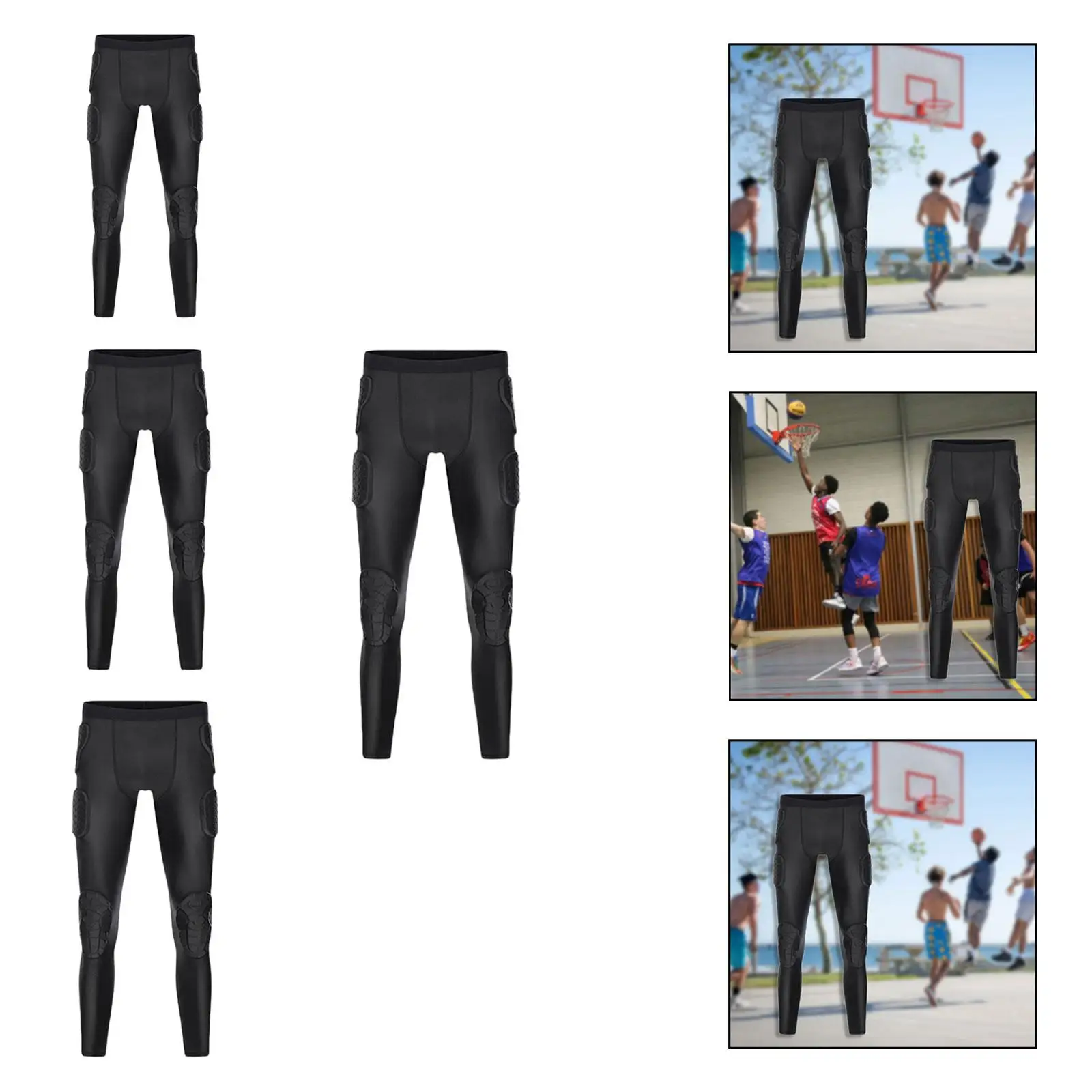 

Всесезонные вратарские брюки с эргономичным кроем, поглощающие удары, защитная экипировка для различных видов спорта