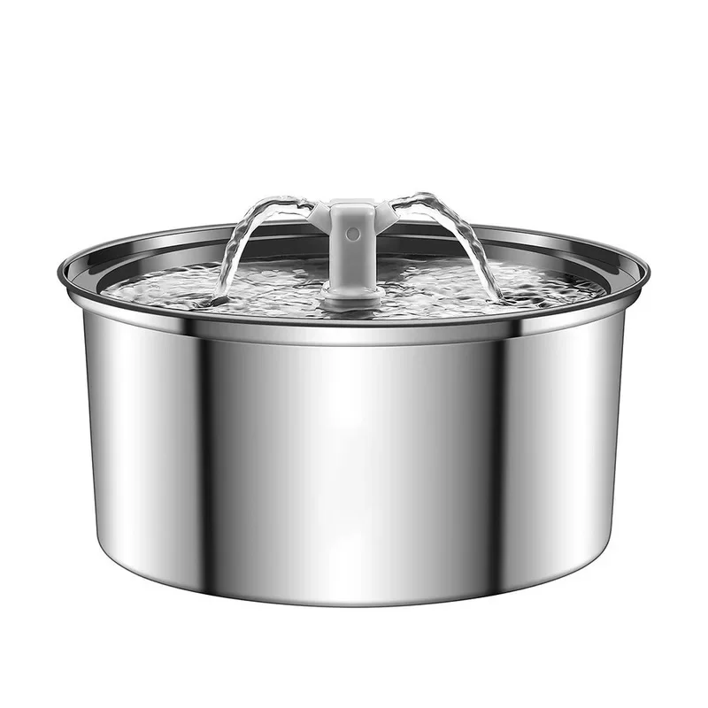 Stainless Steel Smart Automatic Circulating Pet Water Fountain Popular Best Selling Drinking Fountain For Cats Dogs
