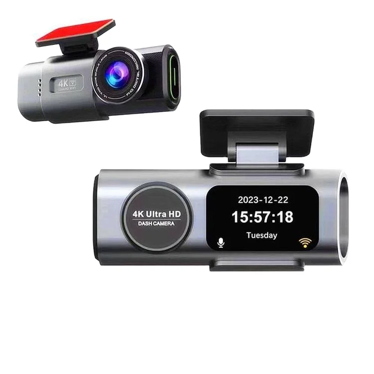 

Mini Car Dvr 4K Dash Camera Wifi Dual Lens Front And Rear Car Camera Black Box Dash Cam 4K For Car