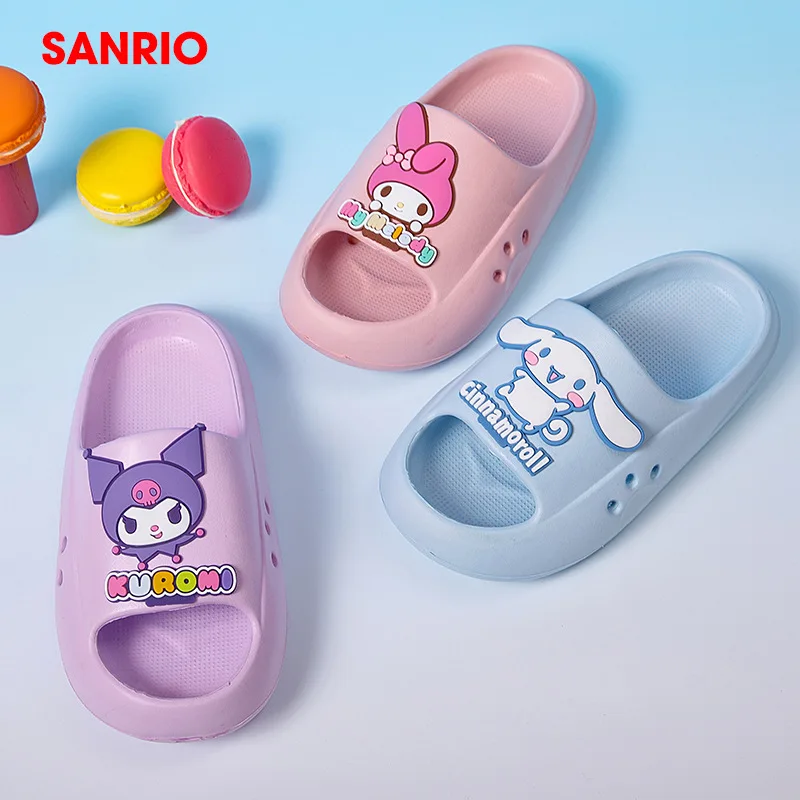 Pantofole Sanrio scarpe carine pantofole da interno per bambini pantofole da doccia per bagno pantofole da esterno My Melody Cinnamoroll hellobyke