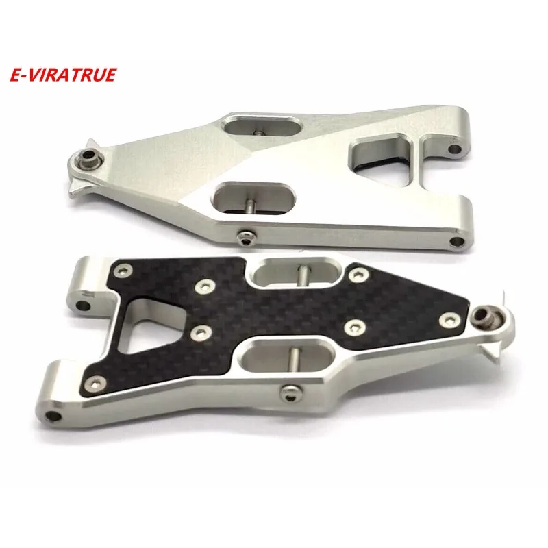 E-VIRATRUE 7075 Aluminum Lower Suspension Arms For Losi Baja Rey 1.0&2.0 1/10