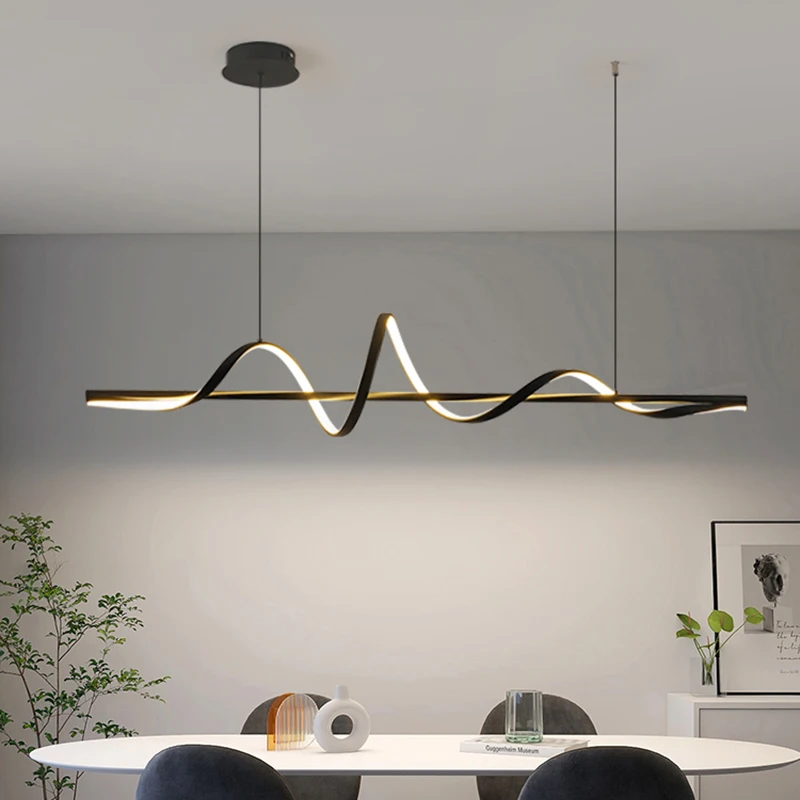 Modern LED Pendant Lights Dining Table Ceiling Chandelier Home Decoration Living Room Hanging Lamps Kitchen Bar Lusters Fixtures