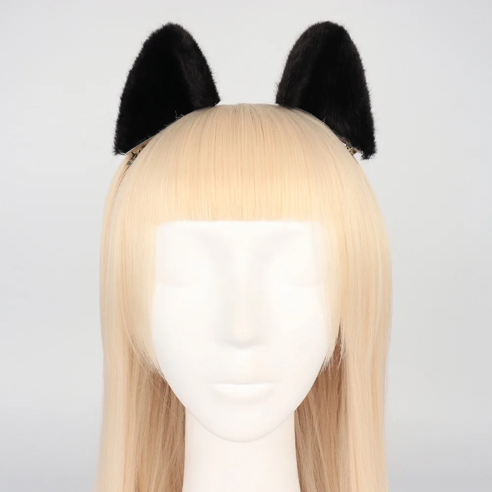 FOR COSPLAYING Plush cat ear headgear animal ears fox ears handmade animal ear hairpin