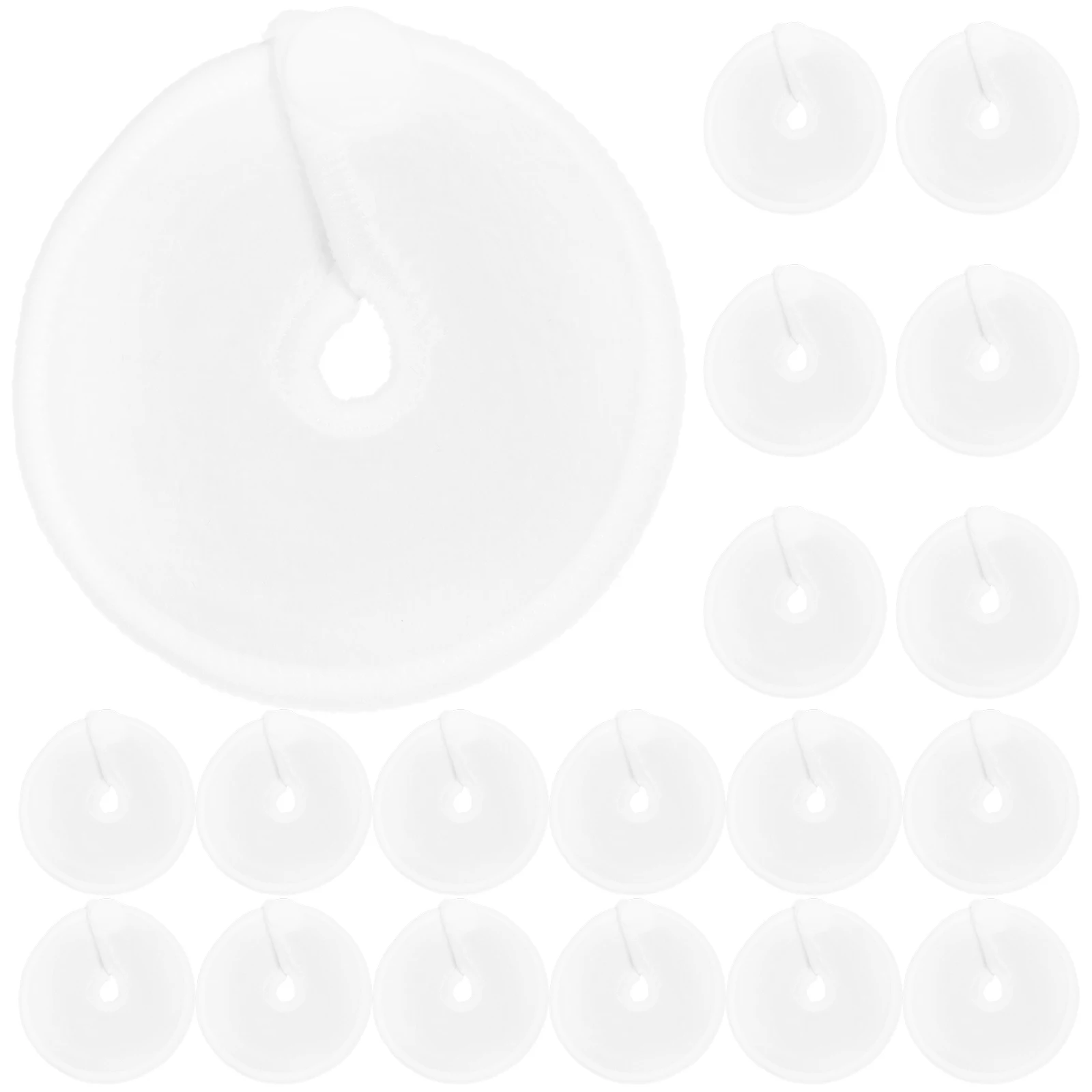 

28pcs G Tube Pad Hospital Mats Holder Cushions White Reusable Abdominal Pads Tube Wraps Professional Protectors
