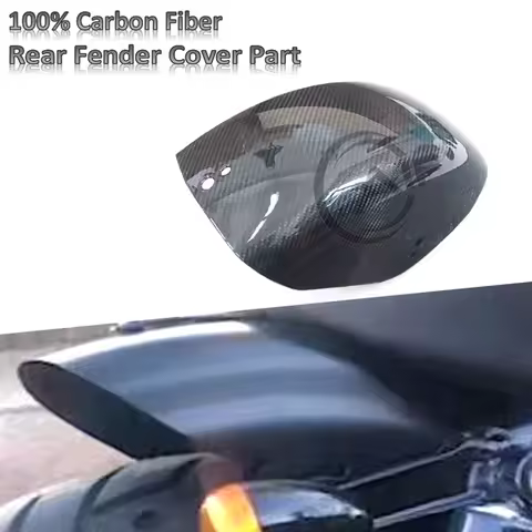 For Harley-Davidson Sportser 883 1200 X48 72 Bobber full carbon fiber rear panel covers the frame fairing motorcycle accessory