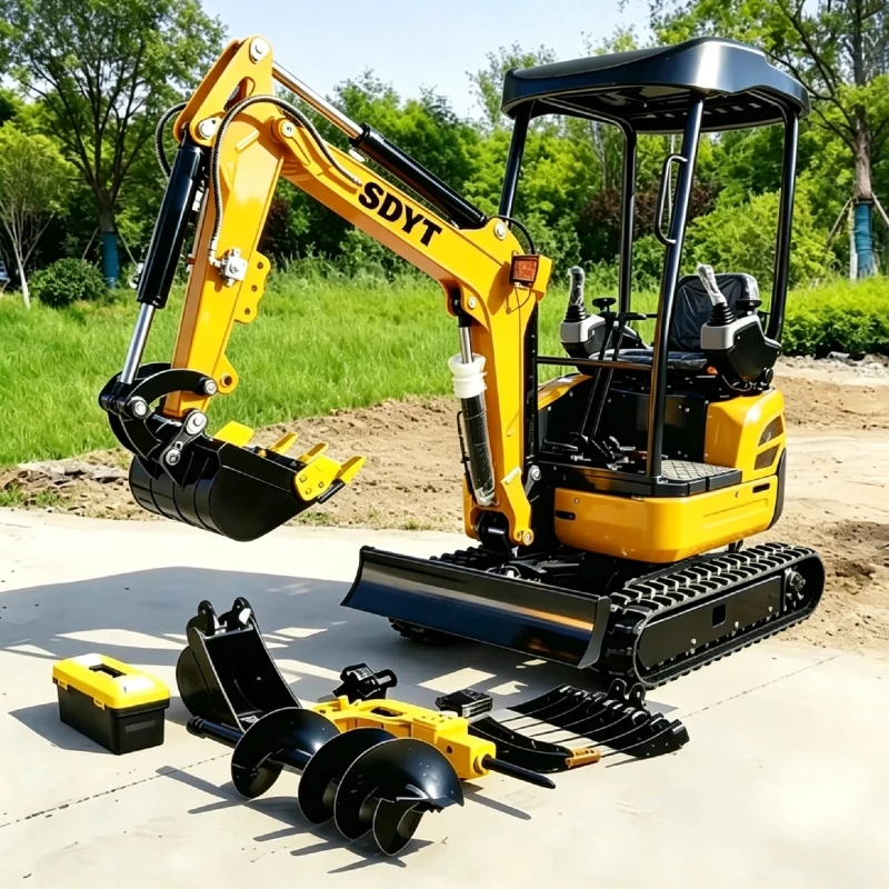 Factory Direct Mini Excavator Stable Hydraulic System Flexible Operation for Narrow Construction Sites Customized