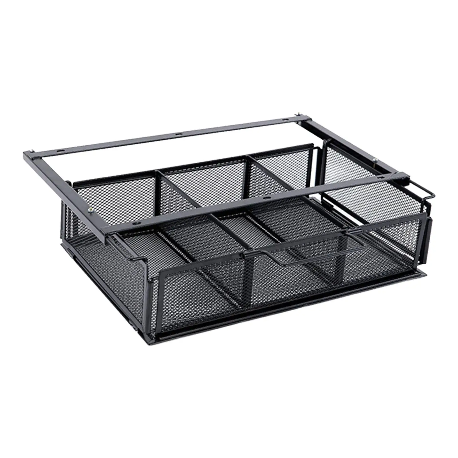 Sliding Pull Out Drawer Desktop Organizer Saves Space In Home Office Storing Everyday Items Under Desk Drawer Basket