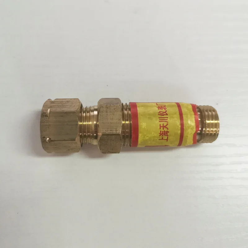 HF-2 Flashback Arrestor Check Valve, Dry Type Flame Preventer for Acetylene, Oxygen, Propane & Nitrogen Welding Cutting Torch