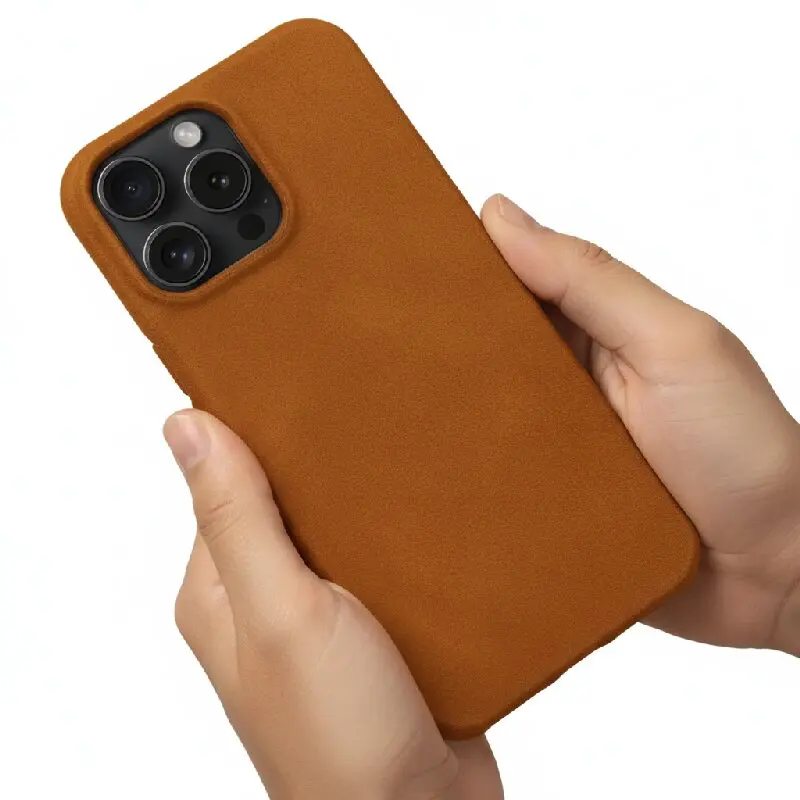 

For iPhone 17 Pro Max 14 15 16 Pro shockproof protective cover Genuine Leather Business Crazy horse leather phone case