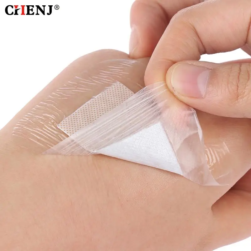 30Pcs/Pack Waterproof Band-Aid Wound Dressing Medical Transparent Sterile Tape