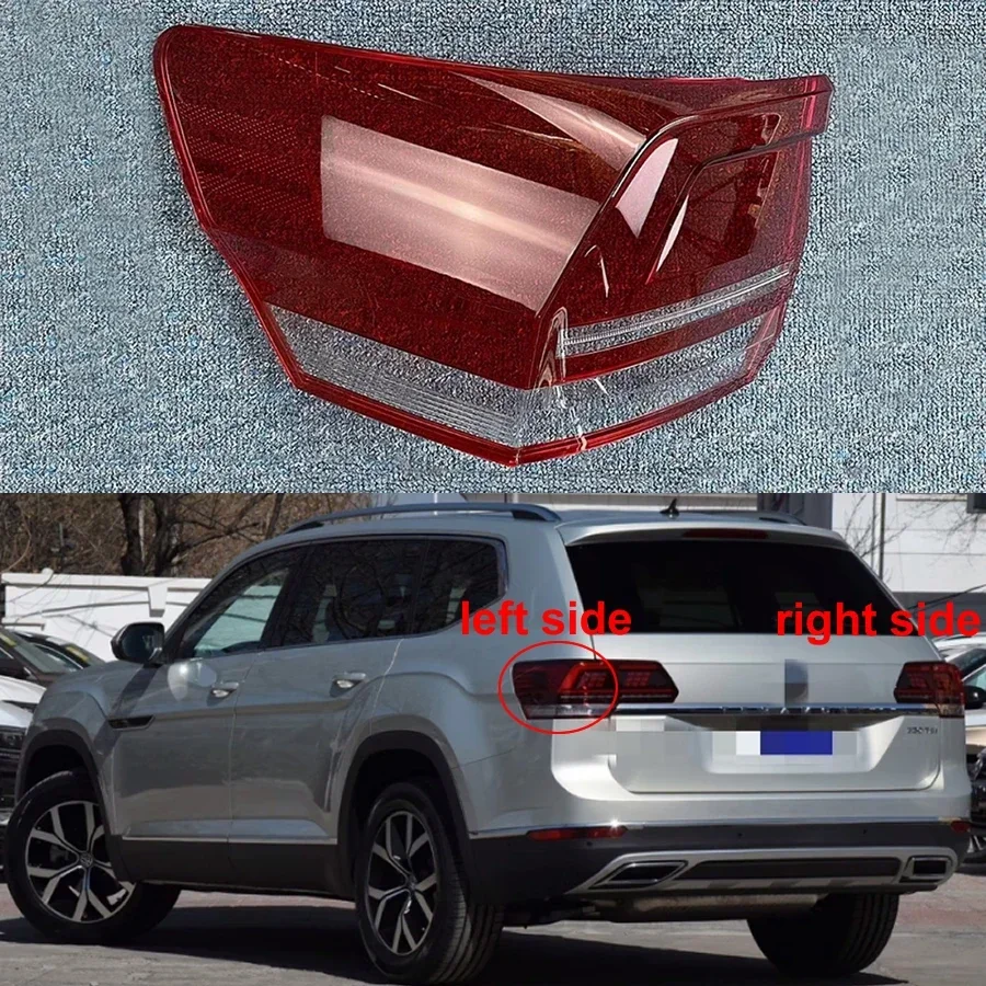 

For Volkswagen VW Teramont 2017-2020 Rear Outer Taillight Shell Tail Lamp Cover Brake Lights Mask Replace The Original Lampshade