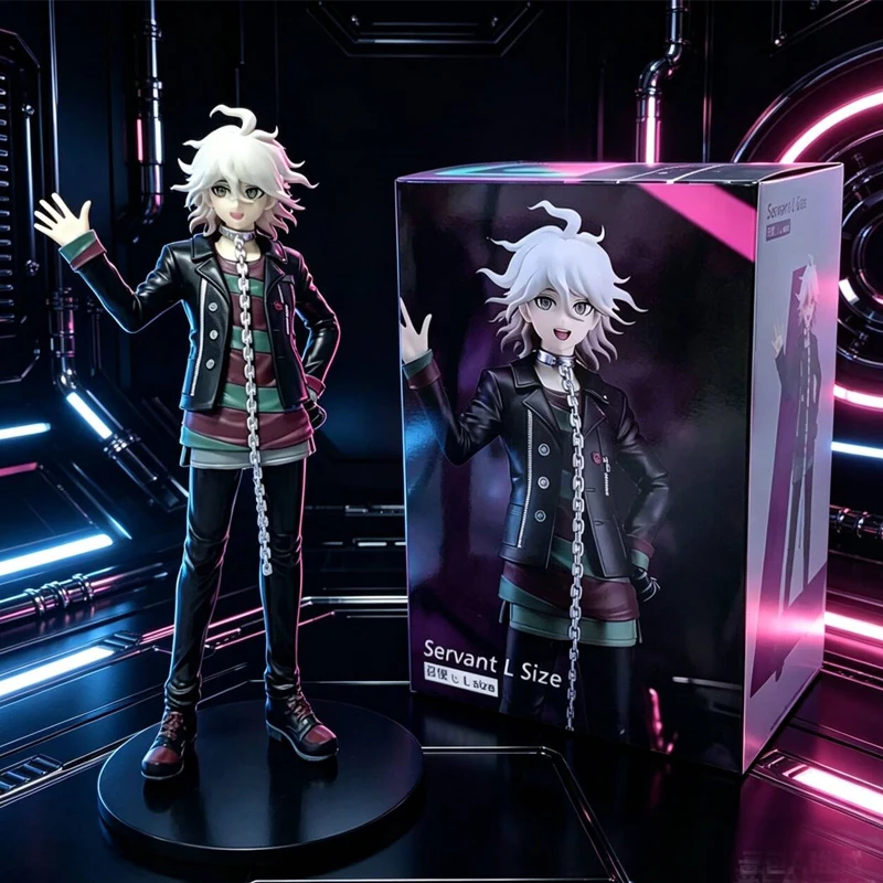 20cm Danganronpa 1.2 Reload Komaeda Nagito Anime Figure Pop Up Parade Enoshima Junko Action Figure Collectible Model Doll Toys