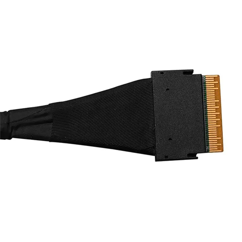 A29F-PCIE4.0X8 SFF8654 To SFF8654 Male To Male Data Cable Slimsas 8X SFF8654 X8 GEN4 Cable For GPU Graphics Card SSD