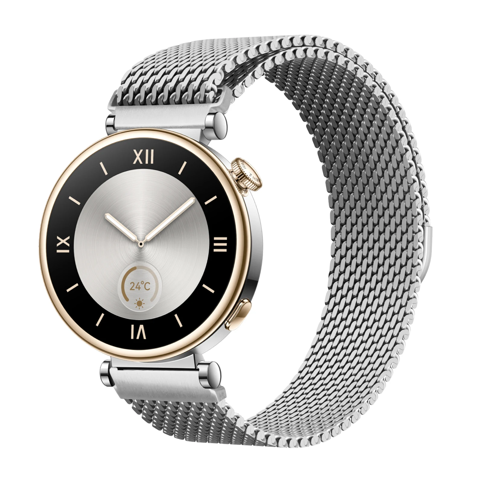 18 مللي متر 22 مللي متر سميكة ميلانو الفرقة لساعة هواوي GT 4/5/Pro 46 مللي متر 42 مللي متر 41 مللي متر Smartwatch سوار معدني لساعة هواوي 4 برو الأشرطة