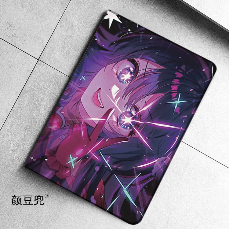 OSHI NO KO Anime Hoshino Ai For iPad Air 4 5 10.9 Mini 5 6 Case Luxury Silicone For Pro 12.9 11 For iPad 10th Protective Shell