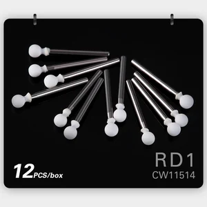 Azdent Beyaz Taş Parlatma Burs, Bitirme, Sır, Porselen, Kompozit Reçine, Koni Şeklinde, Alev Şeklinde, Kutunun Yuvarlak 1'i Porselen terbiye için en iyi 10 satış-no. 2