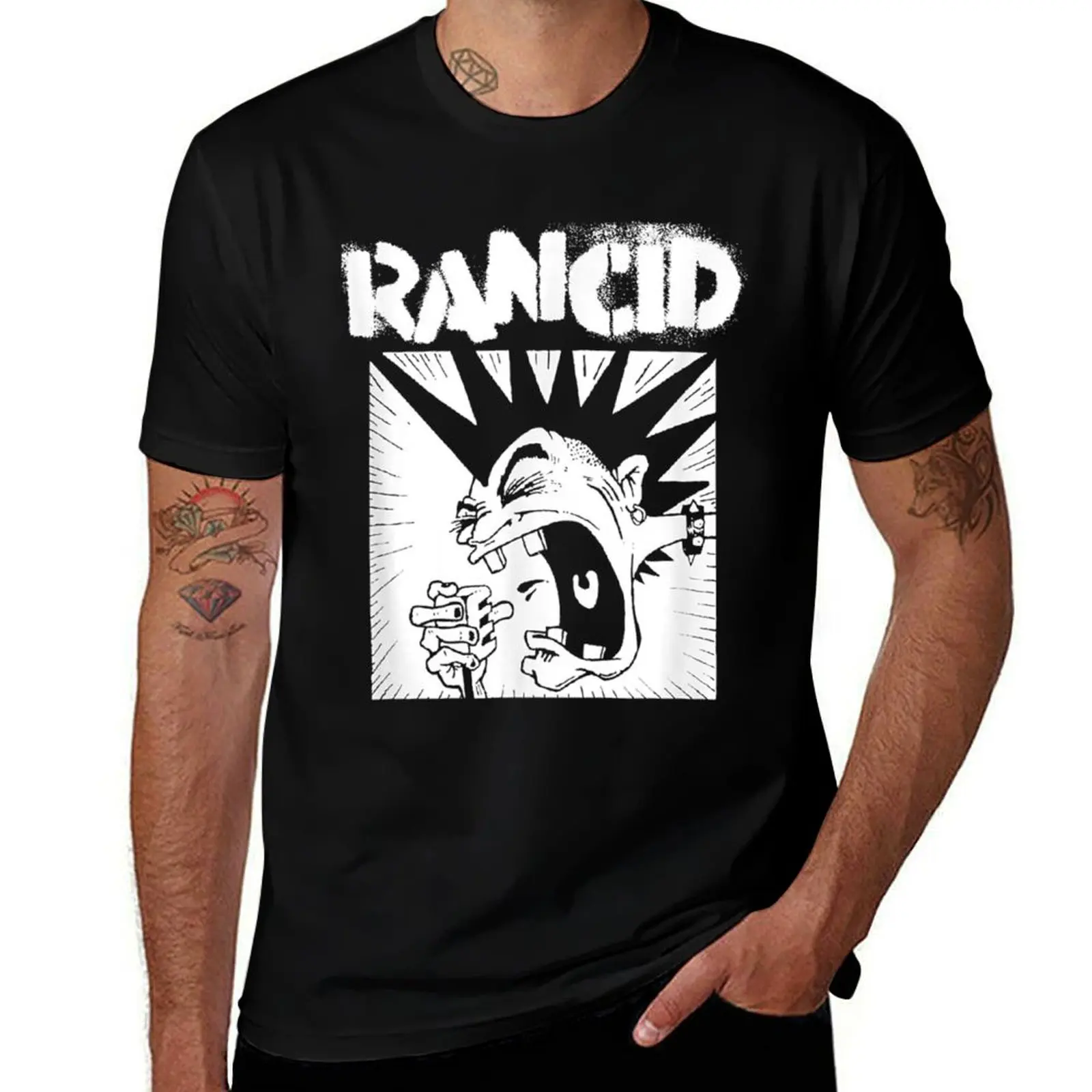 

Merchandise Rancid Microphone Essential T-Shirt graphic t shirts anime tshirt anime blanks shirts men