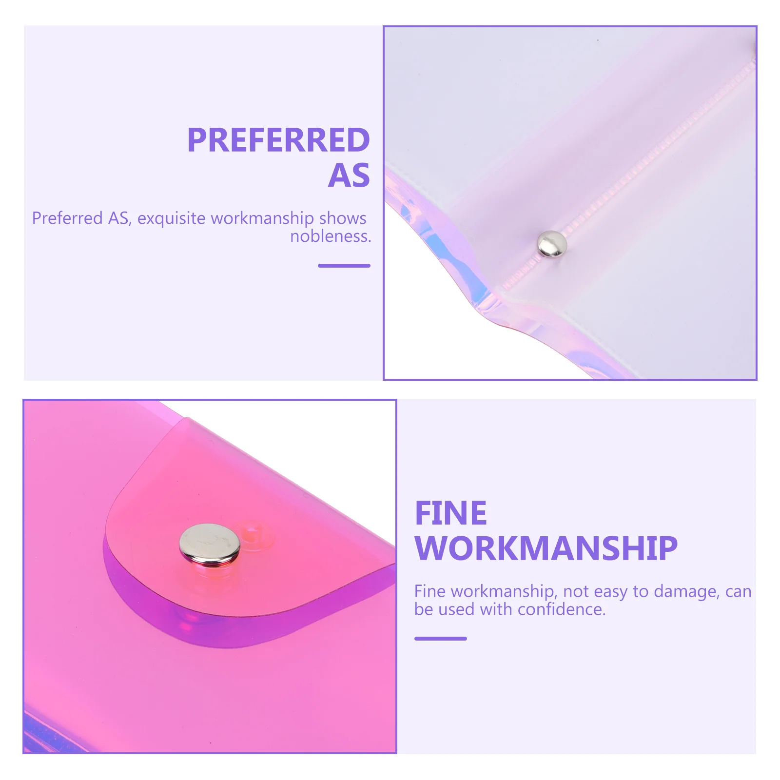 

20 Slots Nail Stamp Plate Holder Premium Sturdy Organizer for Square Rectangular Plates Portable Storage Case for Nail Art