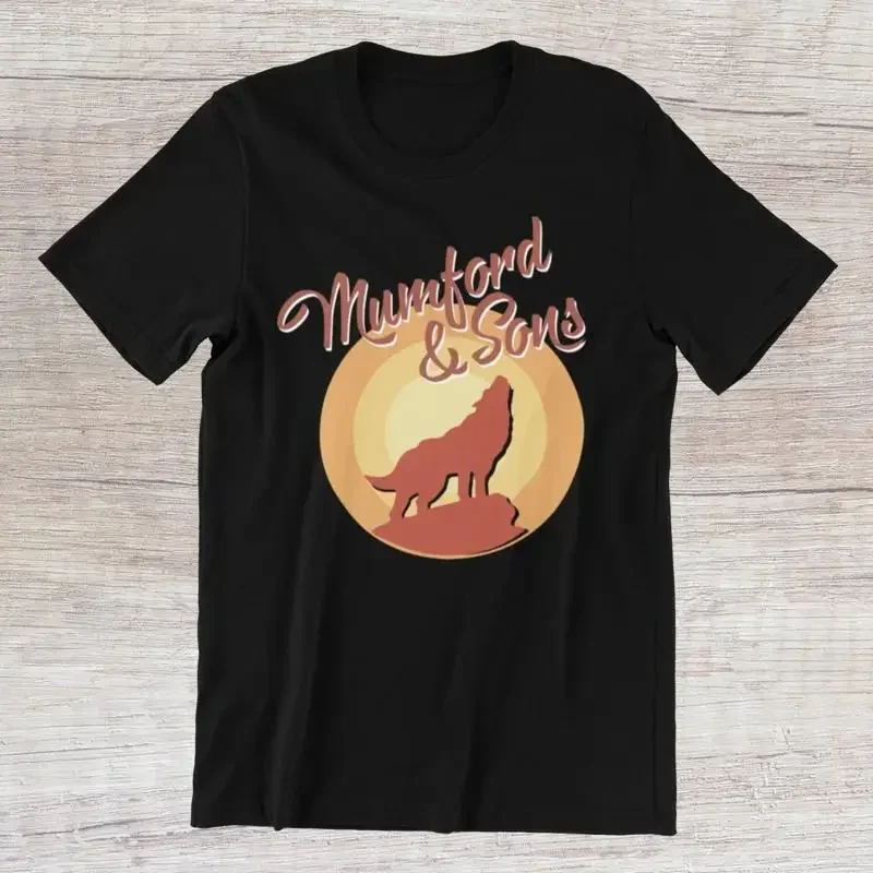 Mumford Sons Band Heavy Cotton Black All Size T Shirt Uu017
