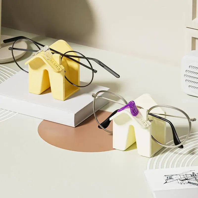 

Креативный держатель для очков, настенная креативная стойка для очков, забавный держатель для очков, нескользящая стойка для дисплея, силиконовый клей