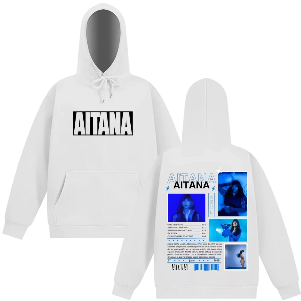 

Aitanaa Cuarto Azul альбом винтажные спортивные костюмы для мужчин и женщин модный пуловер с длинными рукавами свободный повседневный эстетический свитшот большого размера