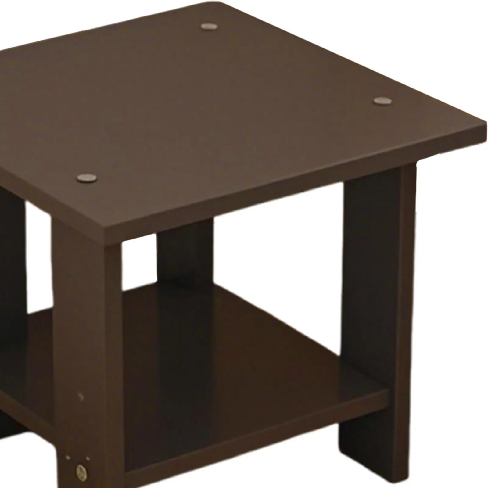 Table de chevet Table d'appoint de canapé à 2 niveaux Table basse multifonctionnelle