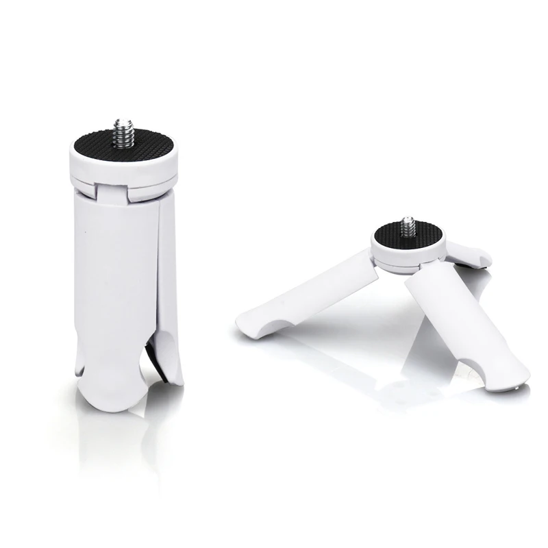 White Mini Tripod for Gopro Hero 13 12 11 10 9 Insta360 X5 X4 X3 for DJI OSMO Action 5 Pro 4 3 Pocket 3 2 1