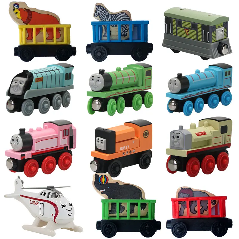 Thomas The Train Die cast Train Toys Boy Henry James Donala Thomas and Friends Wooden Trains Carriage Christmas Gifts for Kids