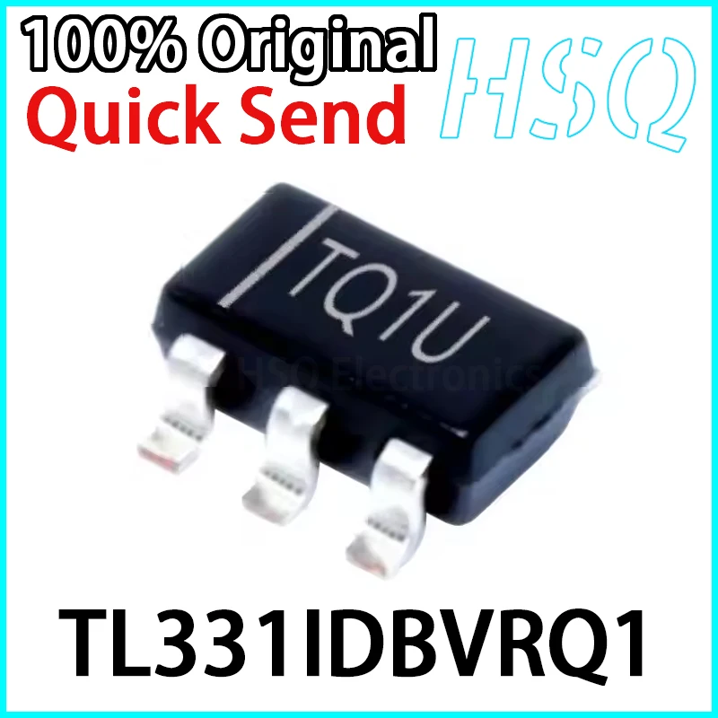 10PCS Original TL331IDBVRQ1 Screen Printed TQ1U SOT23-5 Voltage Comparator IC Chip Is Brand New