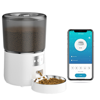 Tuya App Remote Contral Cat Feeder l 4L Dog Food  Smart Automatic Pet Feeder with Wifi
