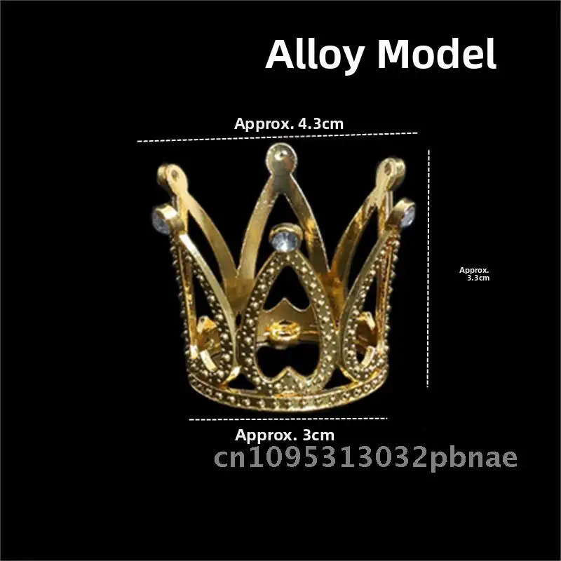 زخرفة الكيك، زخرفة التاج الصغيرة، ستة أميرات الحب الصغيرة المتتالية، زخرفة كعكة التاج الصغير