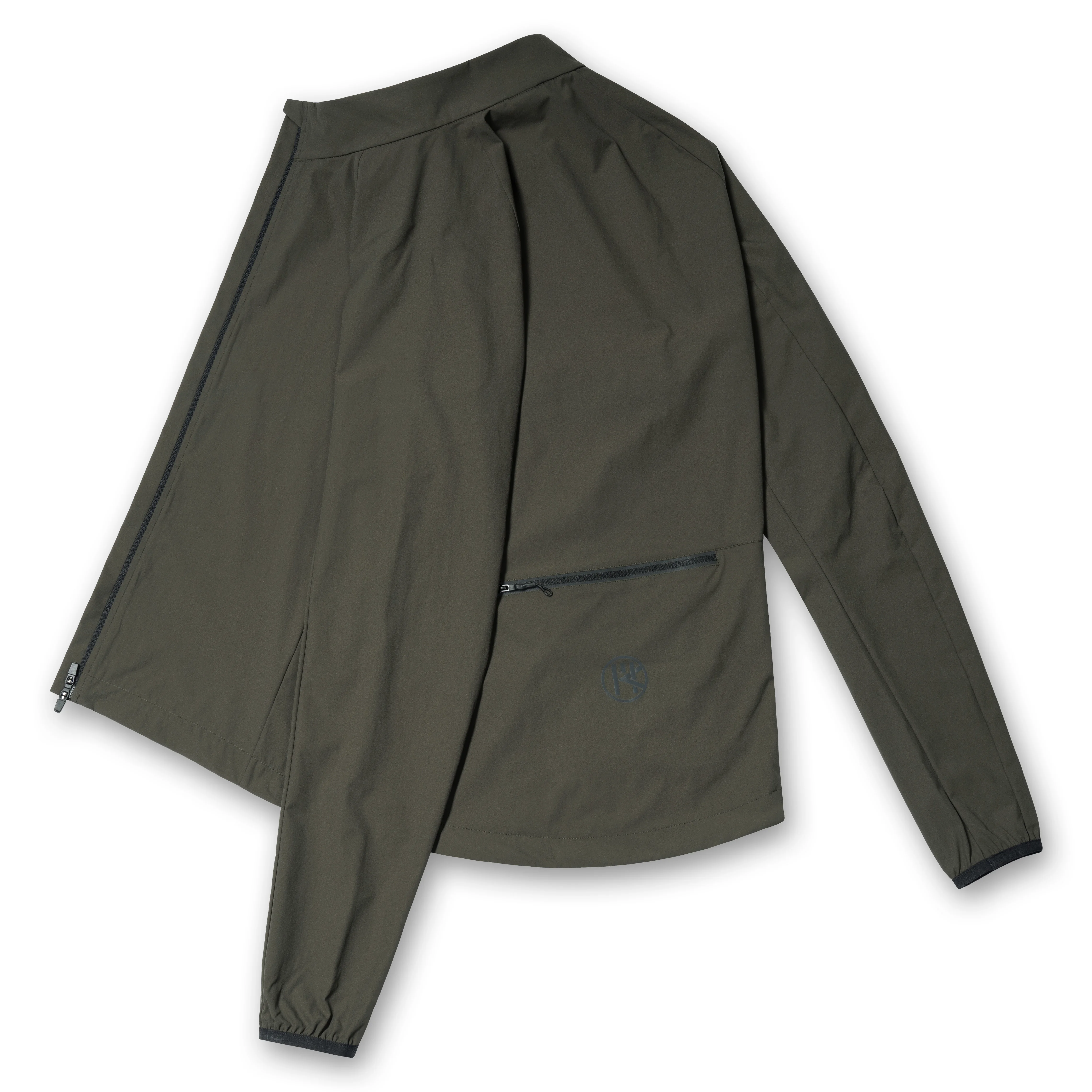 MY KILOMETRE Spring Men's Gravel Wasserdichte Fahrrad-Windjacken Reflektierende Windschutzscheibenjacke Packable Fahrrad-Windjacke – Detail 11