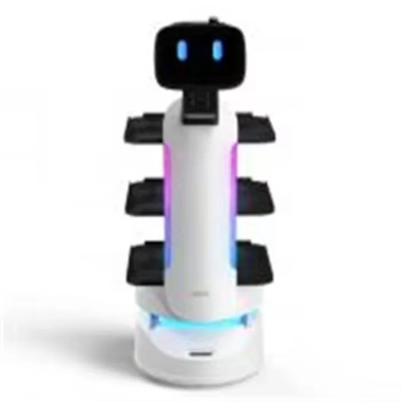 Smart Autonomous Restaurant Delivery Robot Fast Coffee Serving Robotic Waiter Factory Sale Intelligent Food Service Robot