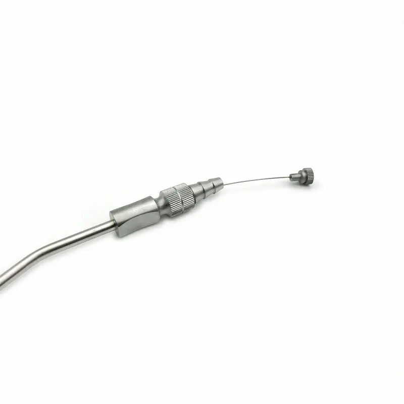 Aspirador de cirugía médica Dental para odontología, tubo de succión Ferguson Frazier, tubo de laboratorio de 3mm/4mm/5mm, herramienta quirúrgica para implante