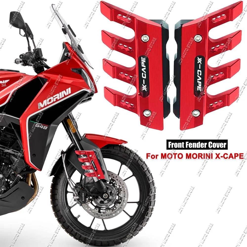 

For Moto Morini X-cape Motorcycle Front Fender Cover Protector Front Shock Absorber Decorative Cover