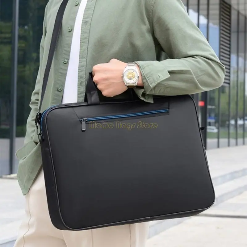 x90dノートブックバッグ15.6インラルトップスプラッシュプルーフメッセンジャーバッグ男性女性女性大容量コンピュータージッパーバッグ