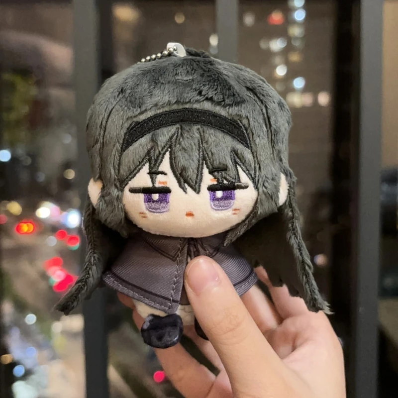 

12cm Anime Girls Kaname Madoka Kawaii Cosplay Dango Cotton Doll Bags Pendant Mini Plushies Keychain Toy Figures Fans Decor Gift