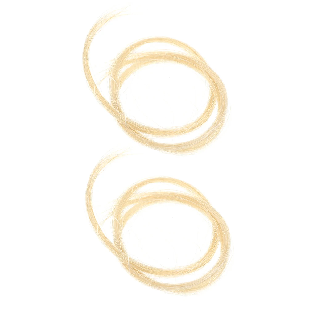 2 個バイオリン弓毛馬楽器アクセサリー交換クリエイティブ