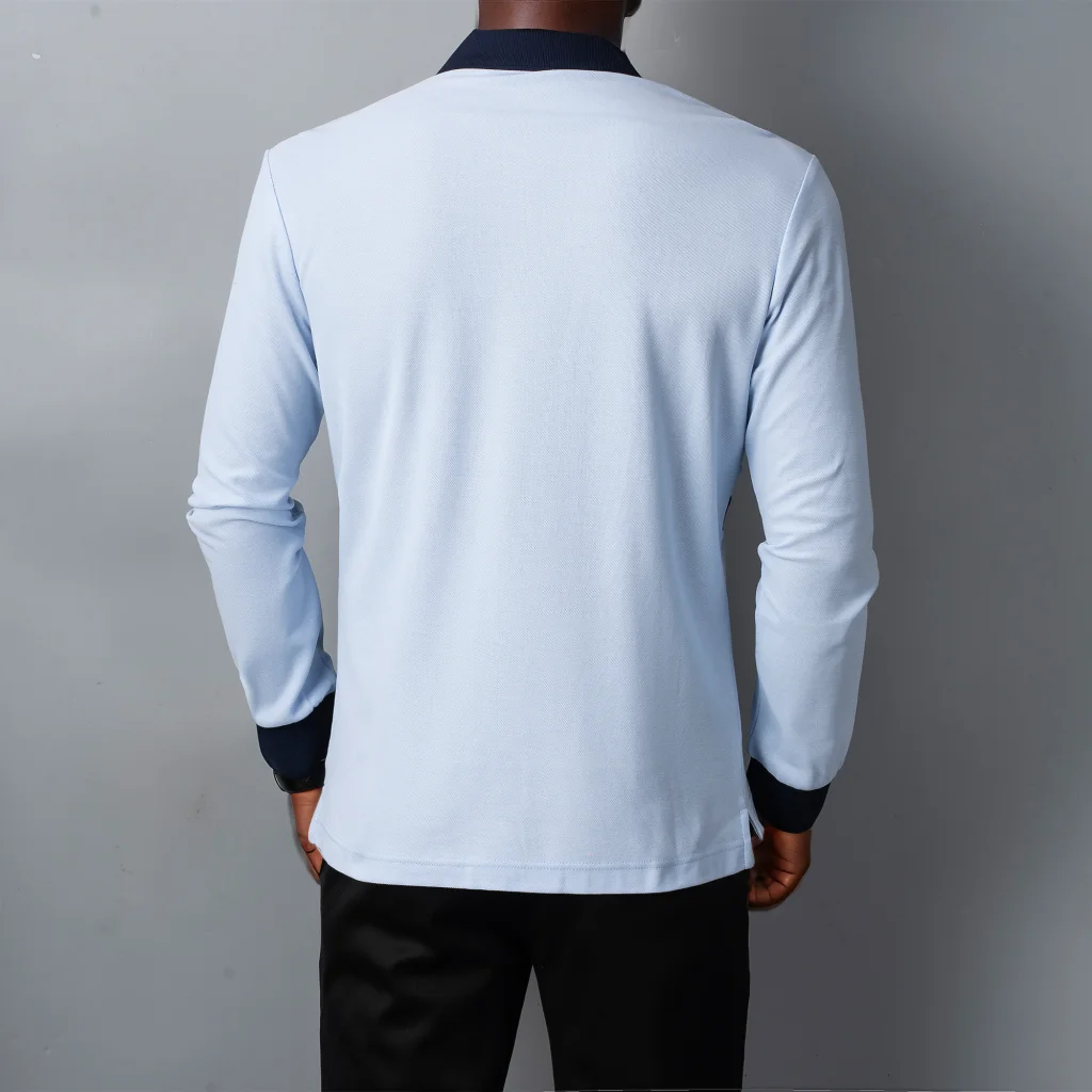 Men's Long Sleeve Polo Shirt Original Dream Embroidery Fashion Cotton Loose Leisure Sporty Classic High Quality