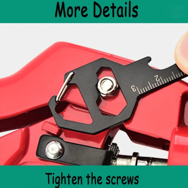 Flaschenöffner-Multitool, EDC-Gadget aus Edelstahl, 6-in-1-Flaschenöffner, Schraubenschlüssel, universelles Taschen-Rucksack-Werkzeug für den Alltag – Detail 4