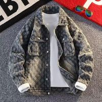 2025 autumn new style classical denim coat men fashion Jean Jackets men Outerwear Denim Coats,spring mens Denim Jacket male