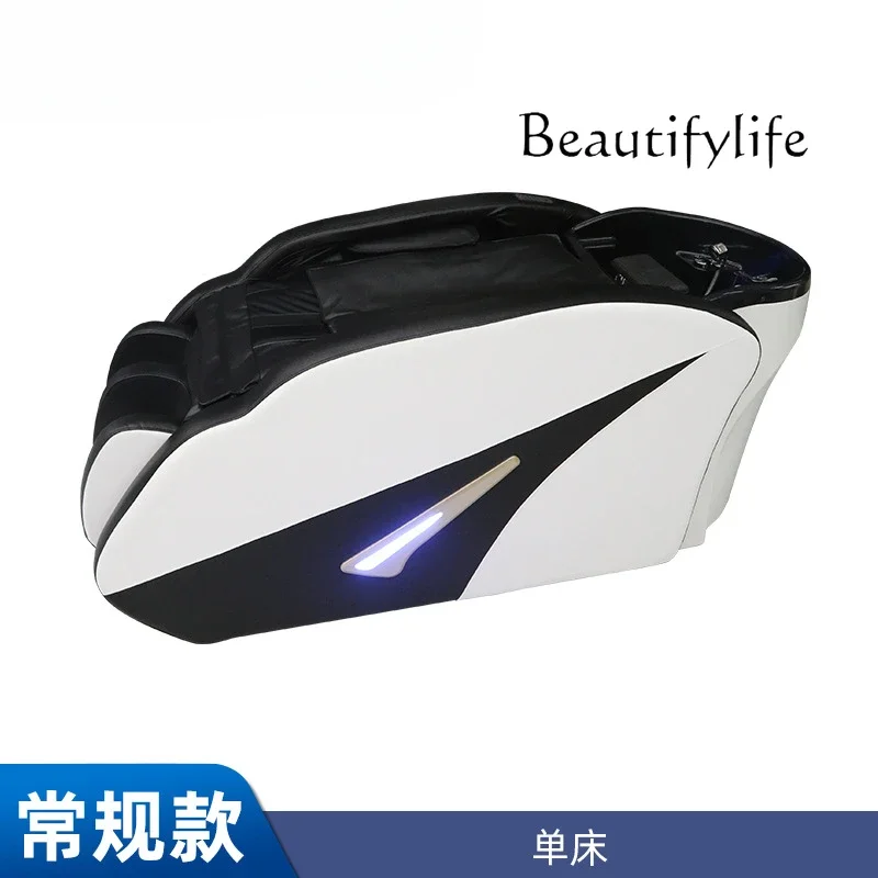 

High-end intelligent electric massage shampoo bed barber shop hair salon special water circulation fumigation head treatment bed